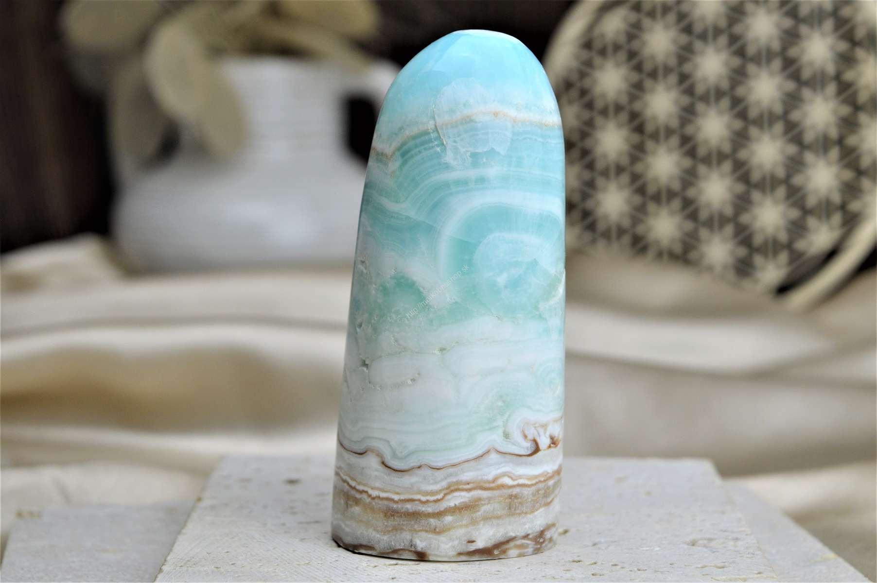 Free Form Uzemnenia, Upokojenia a Rovnováhy MODRÝ ARAGONIT