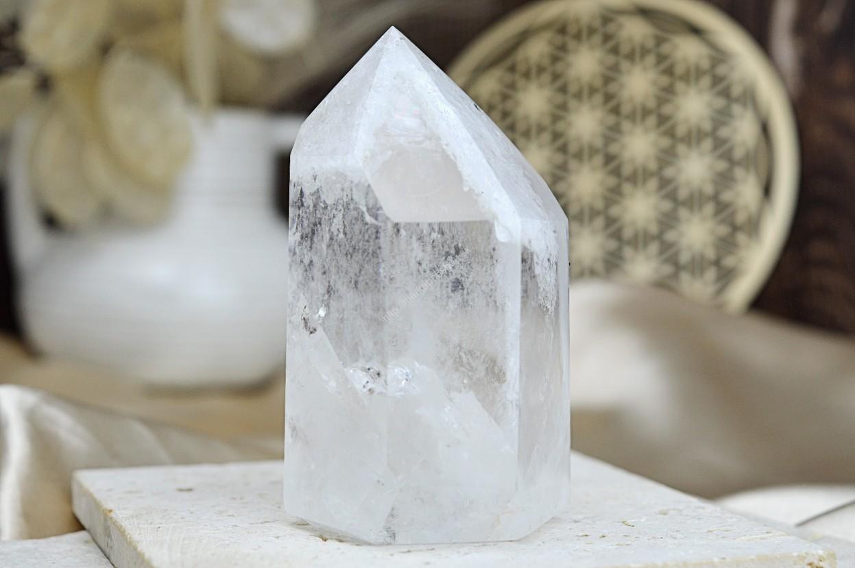 KRIŠTÁĽOVÝ generátor/ obelisk #28 s dúhou – Obrázok 2