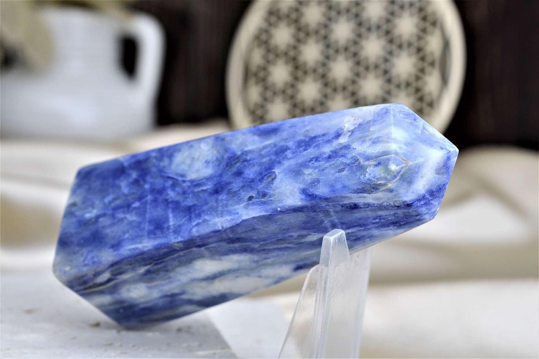 Generátor/obelisk zo SODALITU- Komunikácia, Intuícia, Sústredenie, Uvoľnenie uviaznutých emócií – Obrázok 2