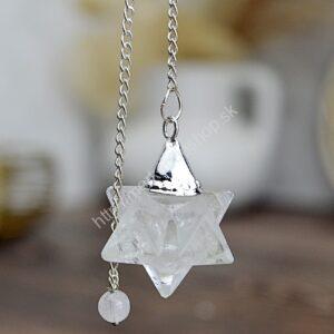 kyvadlo Merkaba z KRIŠTÁĽU