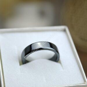 Prsteň HEMATIT - Ochrana, Energetický štít, Harmonizácia Jin Jang, Silné Uzemnenie, Tvorba Železa