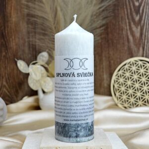 SPLNOVÁ SVIEČKA - Spojenie s vyšším JA, Čistenie emócií, Silná Manifestácia