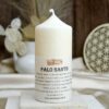 sviečka PALO SANTO - Očista, Zmierňuje Paniku, Strach a Depresie, Sexuálna energia, Zacelenie Aury