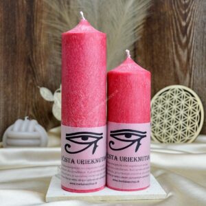 sviečka OČISTA URIEKNUTIA/ Hórove oko - Ruší Kliatby a Urieknutia, Očista, Ochrana, Liečenie