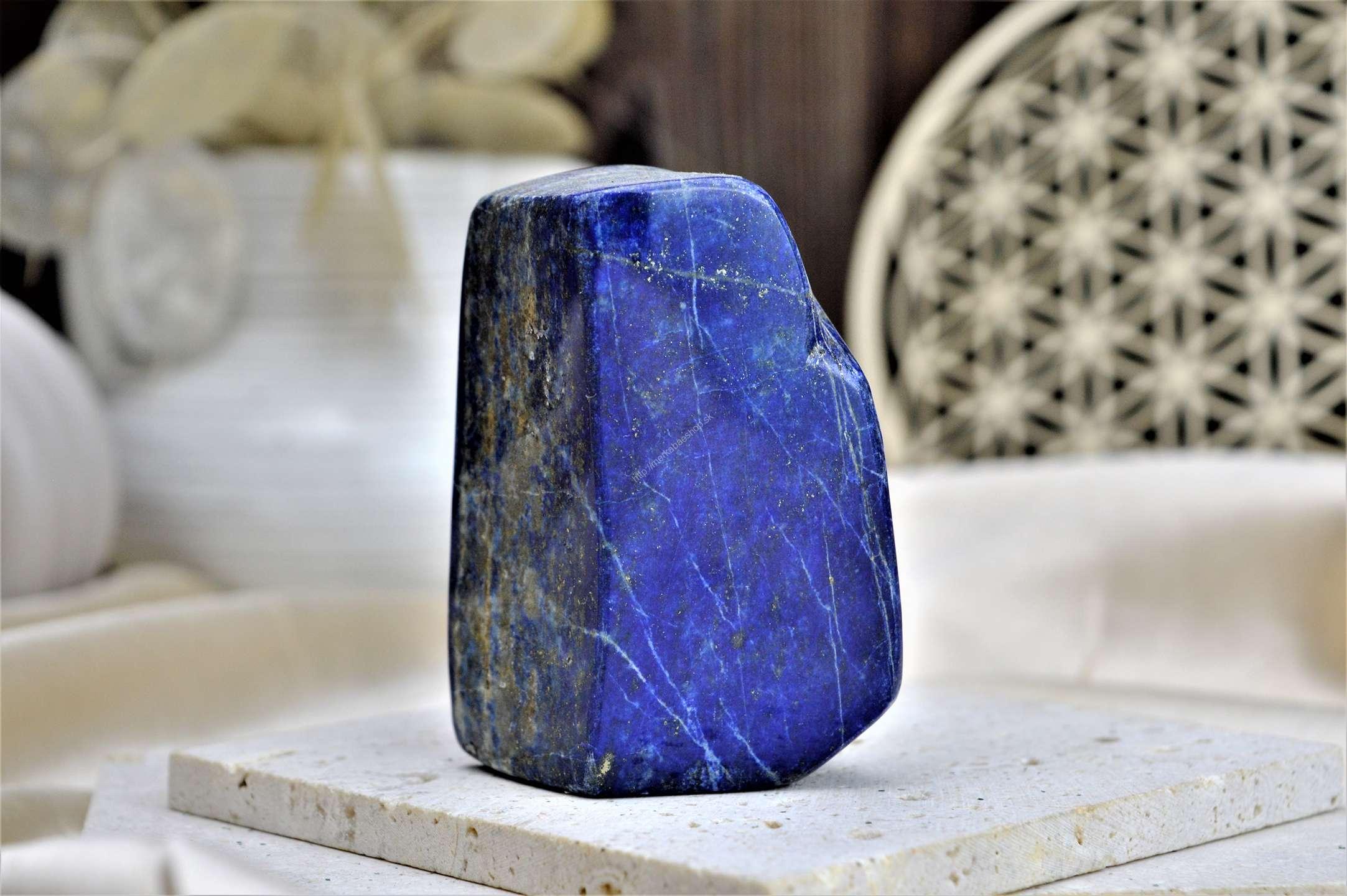 Free Form LAPIS LAZULI 2 Múdrosť, Intuícia, Psychická Rovnováha, Sebavedomie, Vizualizácia