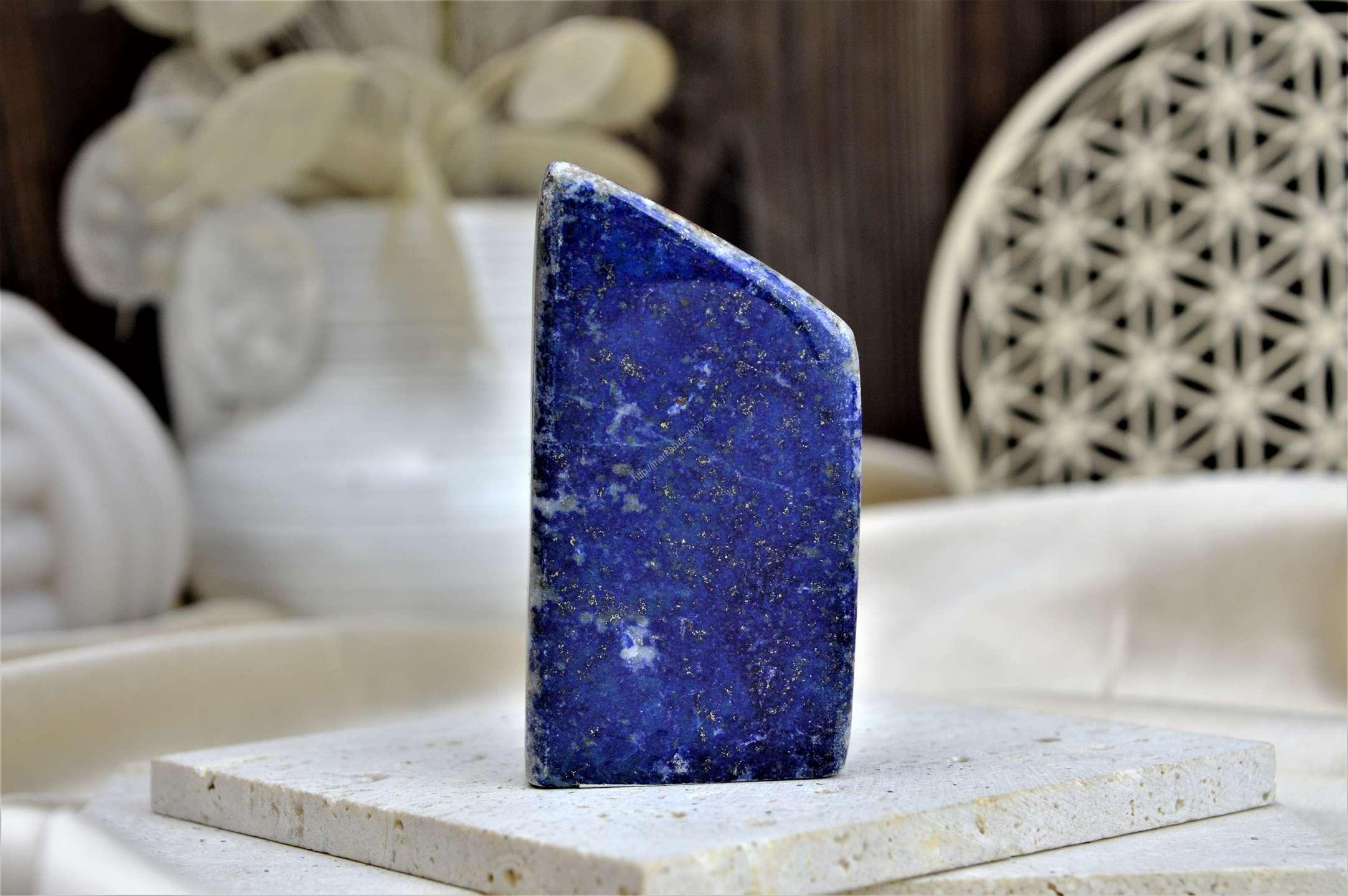 Free Form LAPIS LAZULI 3 Múdrosť, Intuícia, Psychická Rovnováha, Sebavedomie, Vizualizácia – Obrázok 2