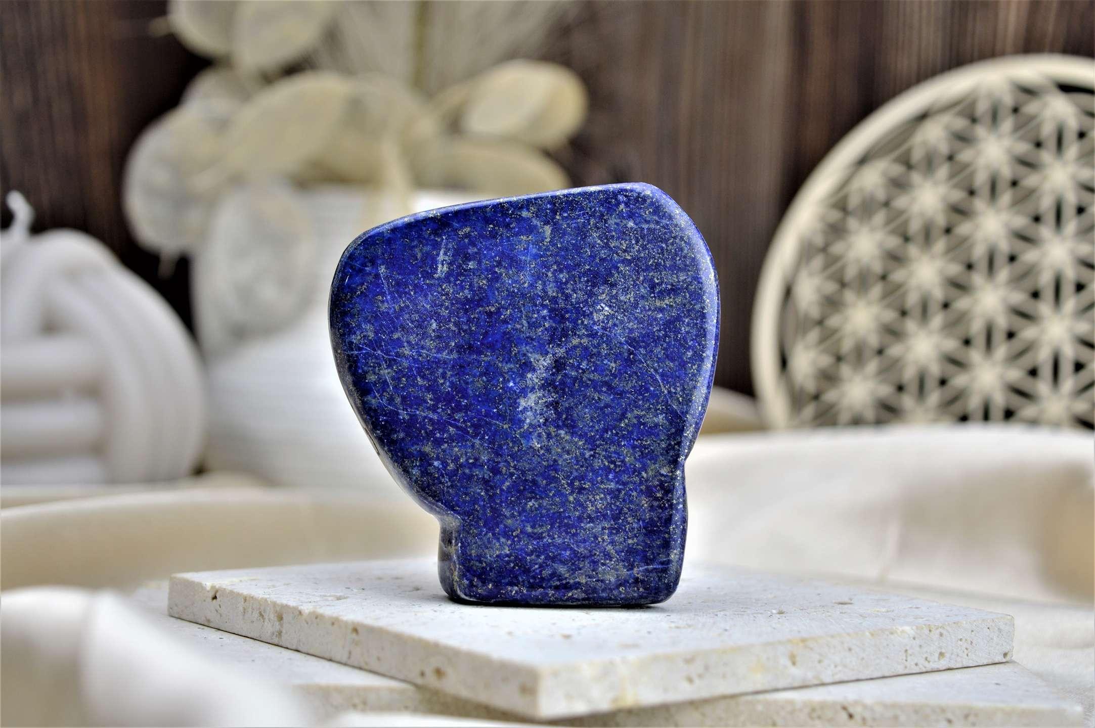 Free Form LAPIS LAZULI 4 Múdrosť, Intuícia, Psychická Rovnováha, Sebavedomie, Vizualizácia