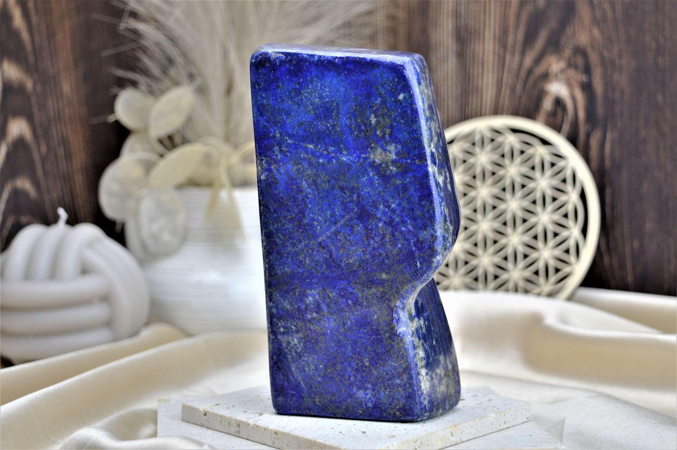 Free Form LAPIS LAZULI 0,82 kg 6 Múdrosť, Intuícia, Psychická Rovnováha, Sebavedomie, Vizualizácia