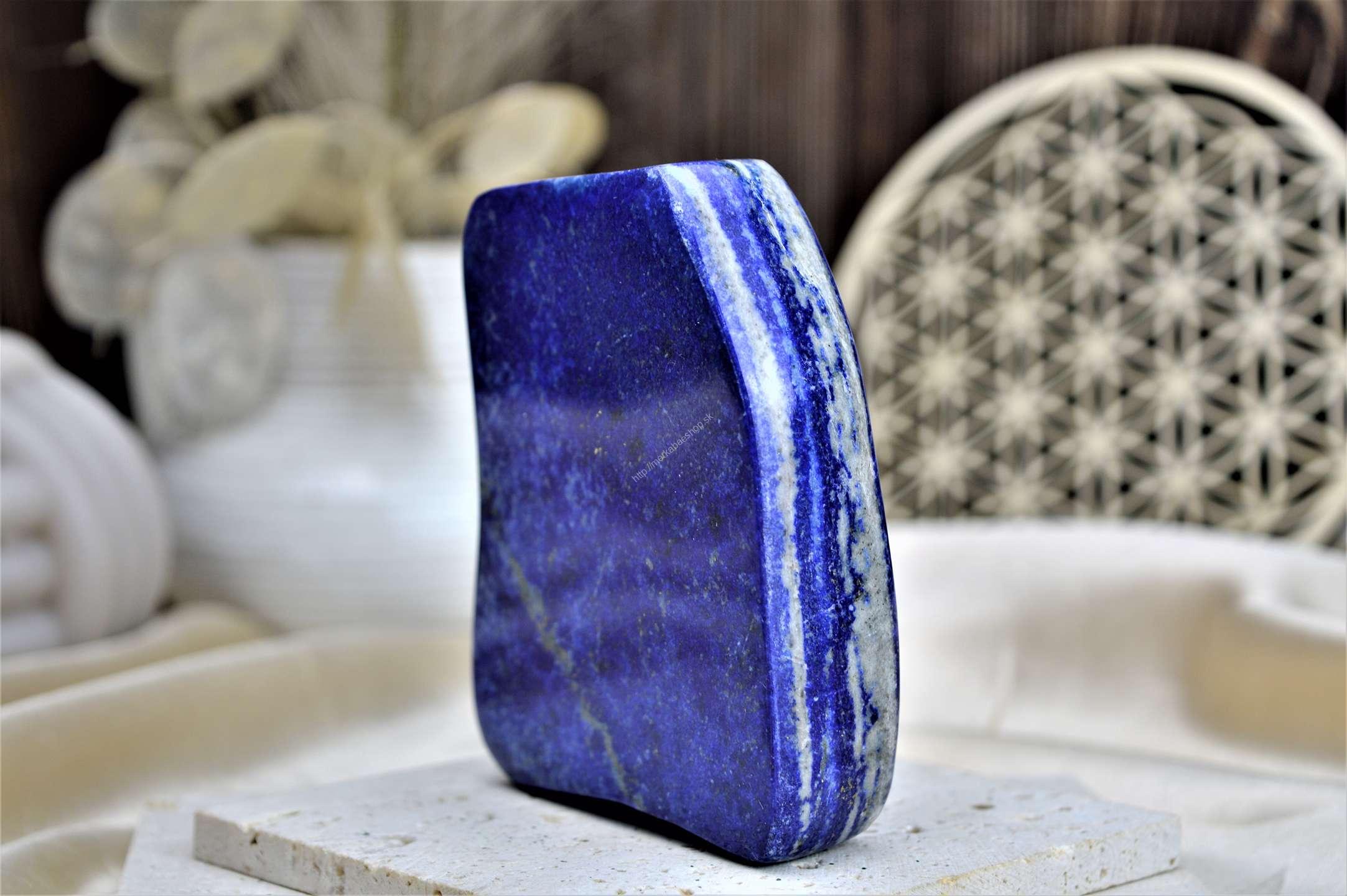 Free Form LAPIS LAZULI 0,41 kg 7 Múdrosť, Intuícia, Psychická Rovnováha, Sebavedomie, Vizualizácia – Obrázok 2