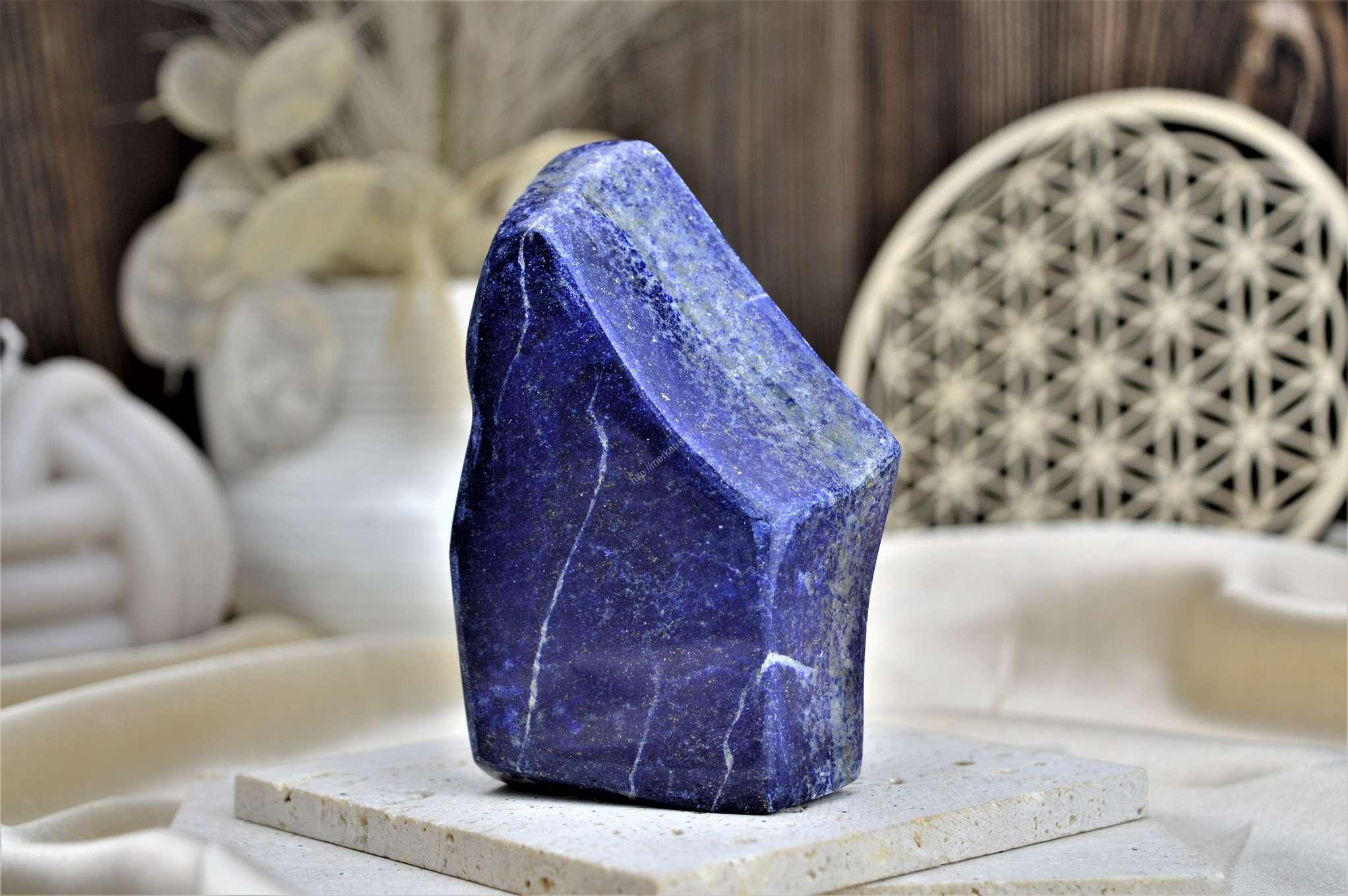 Free Form LAPIS LAZULI 8 Múdrosť, Intuícia, Psychická Rovnováha, Sebavedomie, Vizualizácia – Obrázok 2