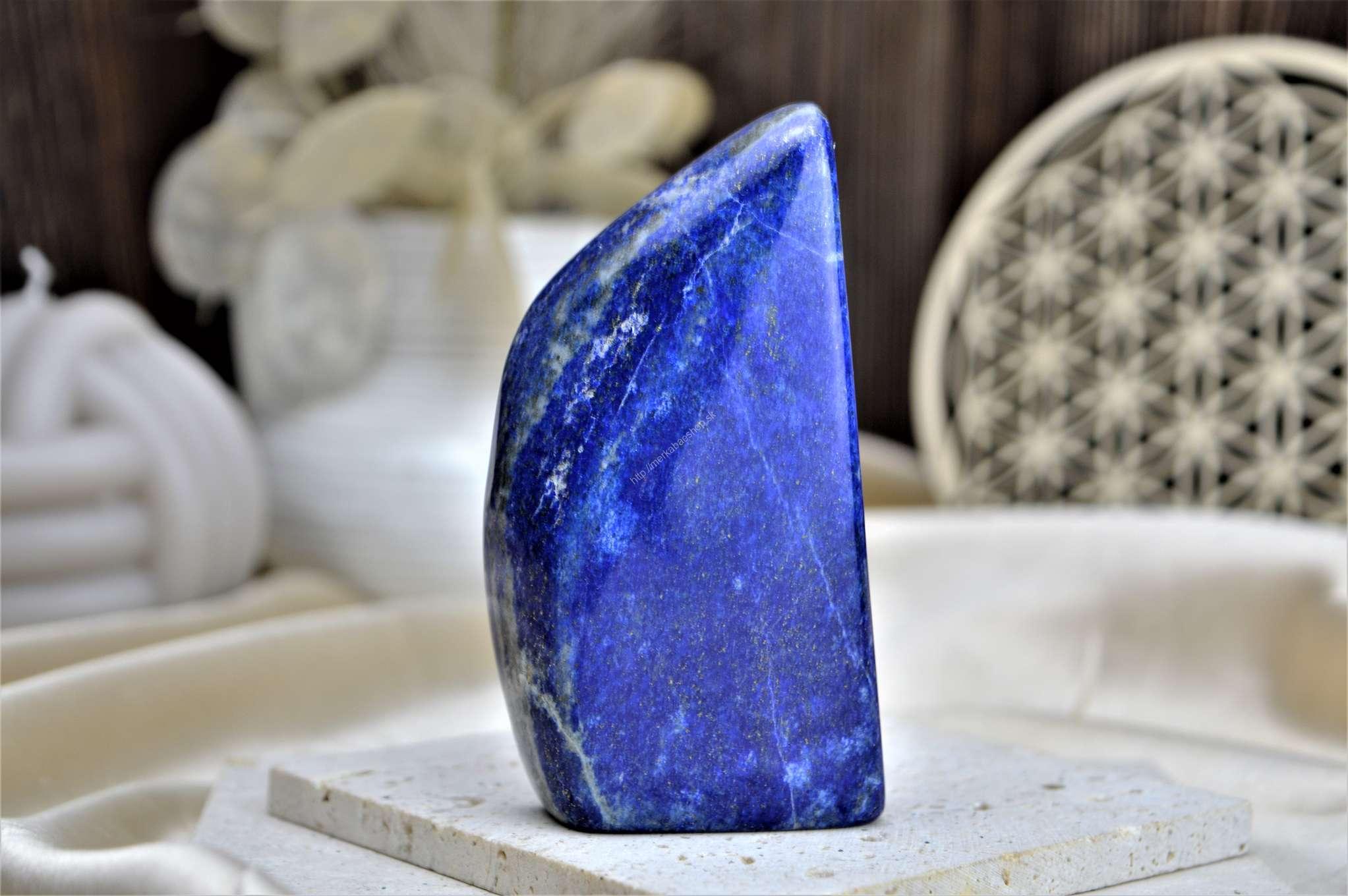 Free Form LAPIS LAZULI 9 Múdrosť, Intuícia, Psychická Rovnováha, Sebavedomie, Vizualizácia – Obrázok 3