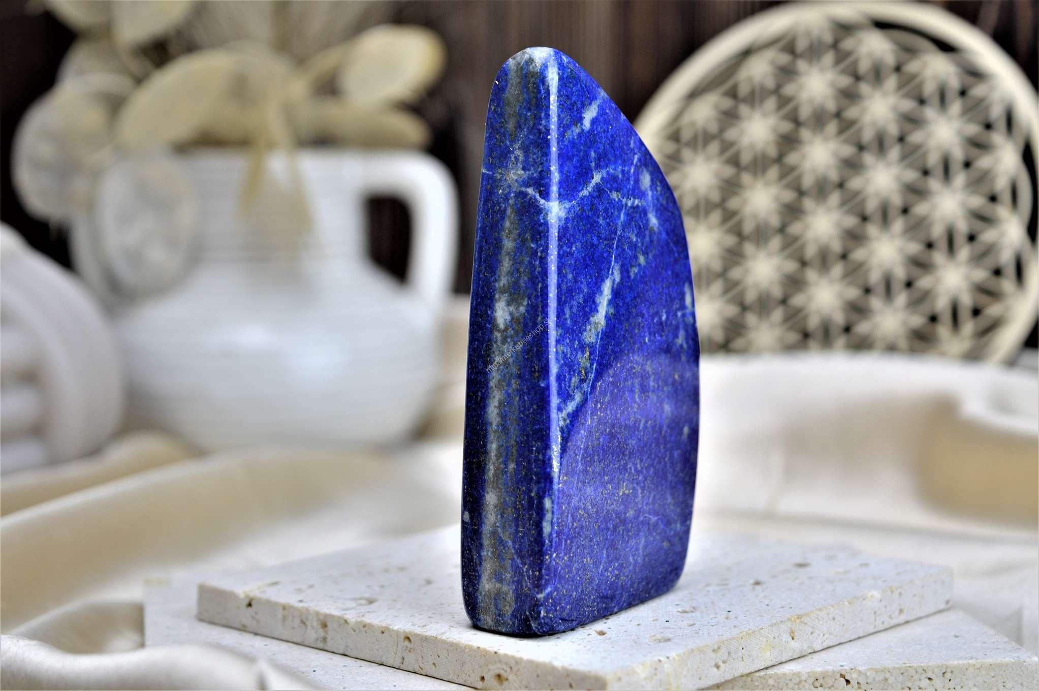 Free Form LAPIS LAZULI 9 Múdrosť, Intuícia, Psychická Rovnováha, Sebavedomie, Vizualizácia