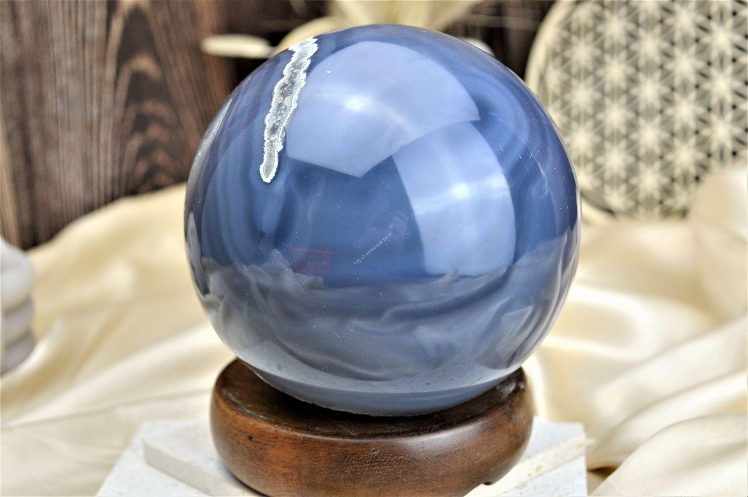 Guľa/geóda Duchovného rastu, Rovnováhy a Božskosti AMETYST v ACHÁTE 1,64kg AAA Kvalita – Obrázok 4