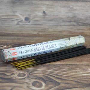 Vonné tyčinky - HEM- Biela Šalvia /Šalvia blanca 20ks