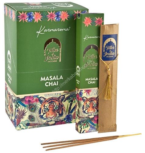Exkluzívne vonné tyčinky - KARMAROMA - TALES OF INDIA - MASALA CHAI