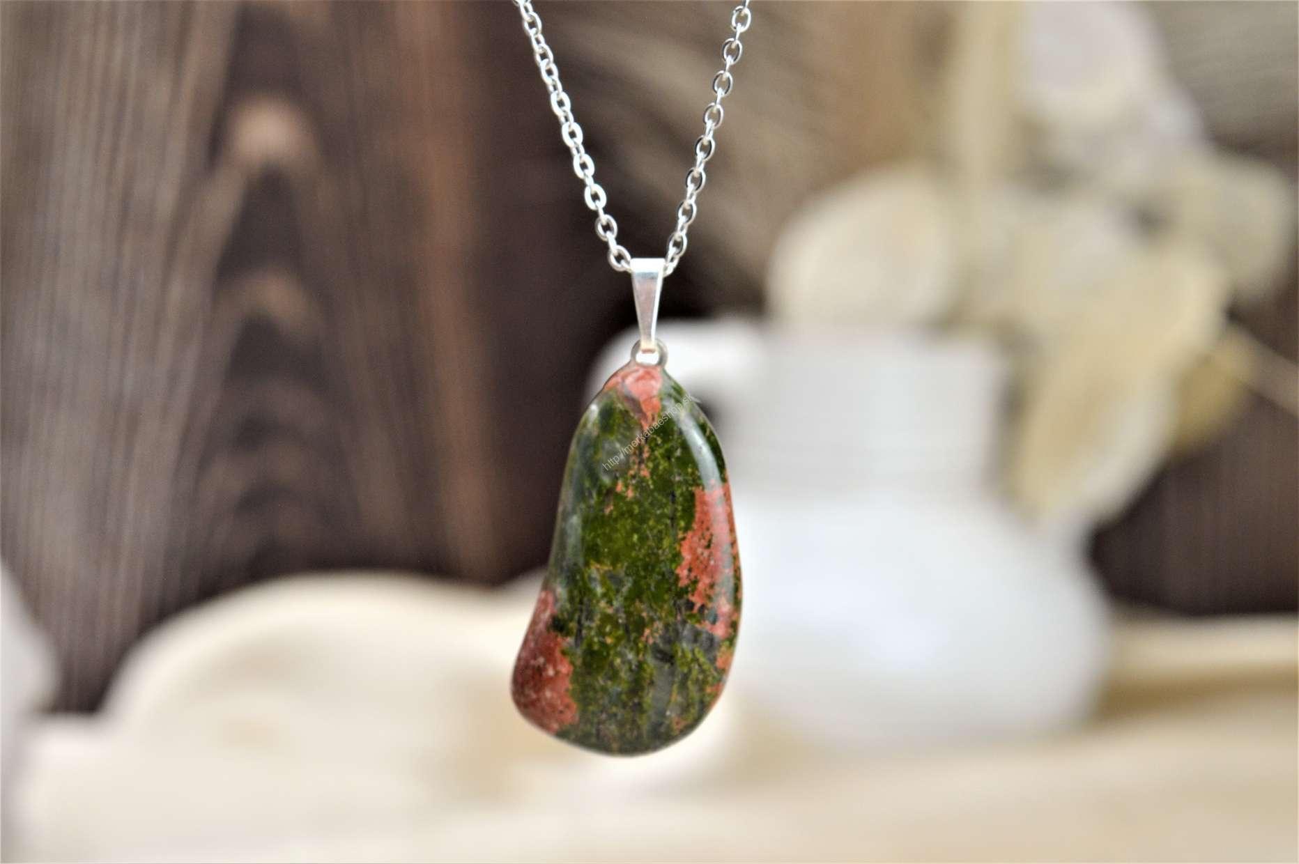 prívesok UNAKITna kožke - Pozitívne myslenie, Uzemnenie, Láska, Oslobodenie