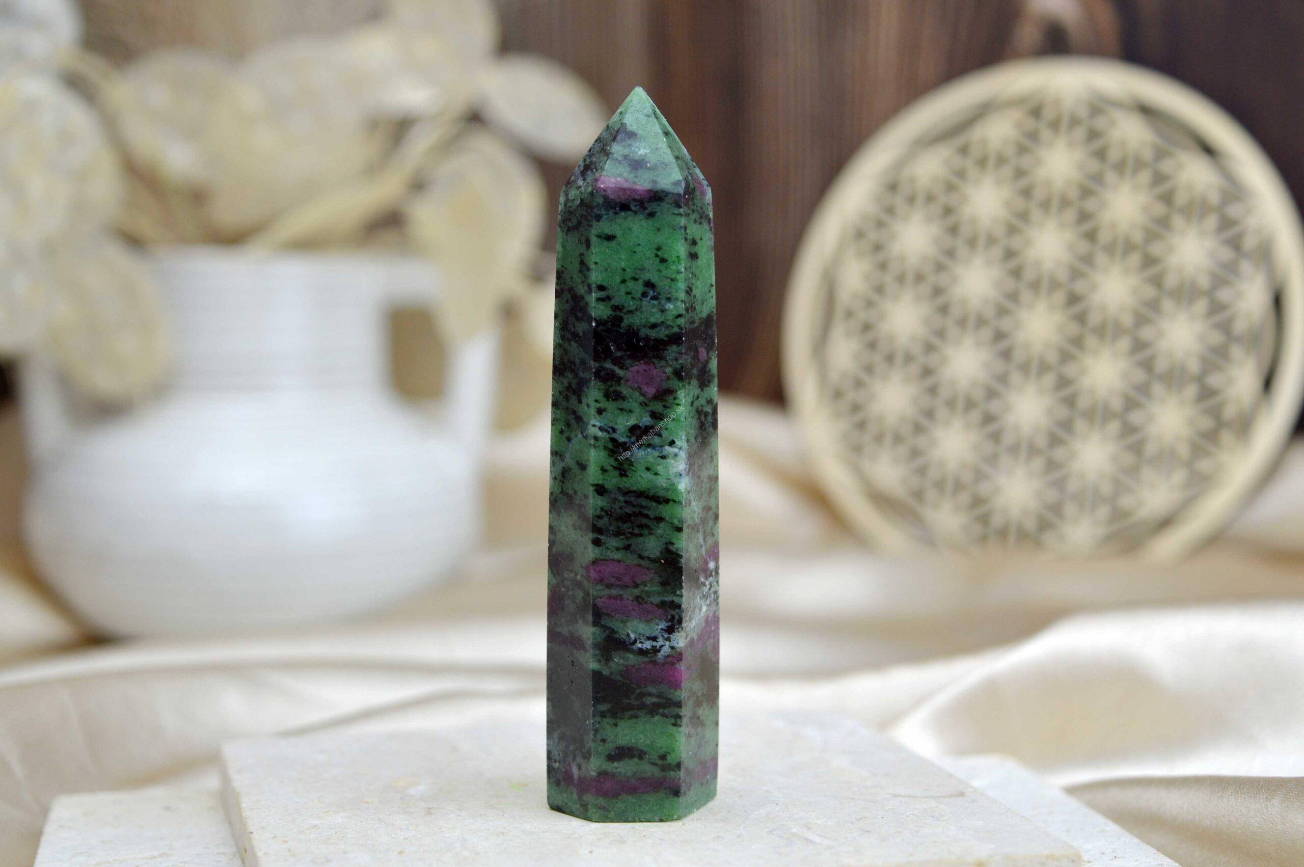 generátor/obelisk RUBÍN-ZOISIT #2 - Energetizuje Auru, Odstraňuje neurózu, Harmónia, Láska, Motivácia