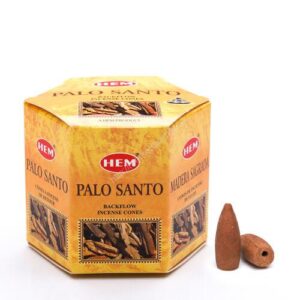 Vonné kužele Tečúci dym HEM- Palo Santo  40ks