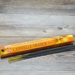 Vonné tyčinky - HEM- Škorica a Pomaranč 20 ks