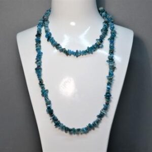 Náhrdelník sekaný Apatit (pomáha pri nerozhodnosti, rozširuje vedomie, pomáha k pravde)