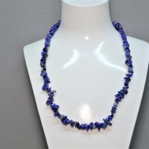 Náhrdelník sekaný Lapis Lazuli (Lazurit) – sebavedomie, nadhľad, intuícia, spojenie s vedomím