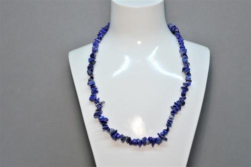 Náhrdelník sekaný Lapis Lazuli (Lazurit) – sebavedomie, nadhľad, intuícia, spojenie s vedomím