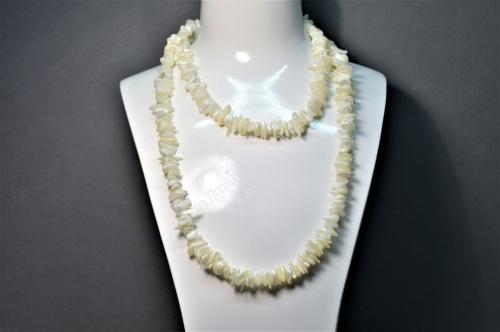 Náhrdelník sekaný Perleť ( silná ochrana, upokojenie, hojenie, fóbie, posilňuje zmysly)