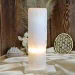 Vysokovibračná El. lampa zo SELENITU valec 3,65 kg 30cm (230V)