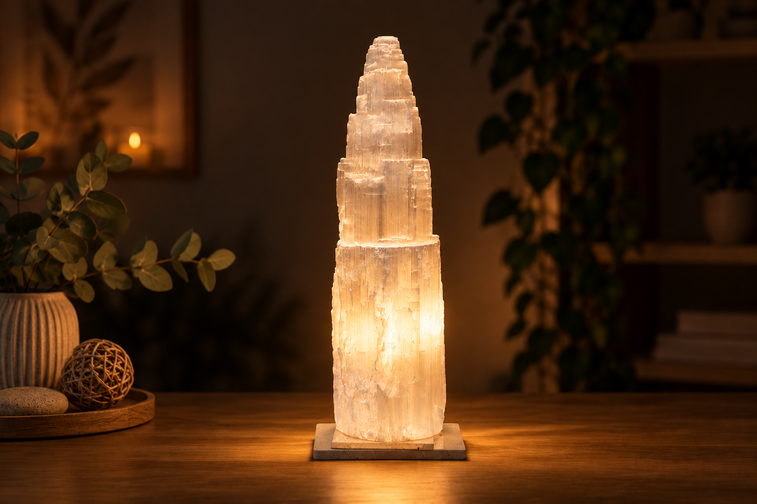 Vysokovibračná El. lampa zo SELENITU 40cm (230V)
