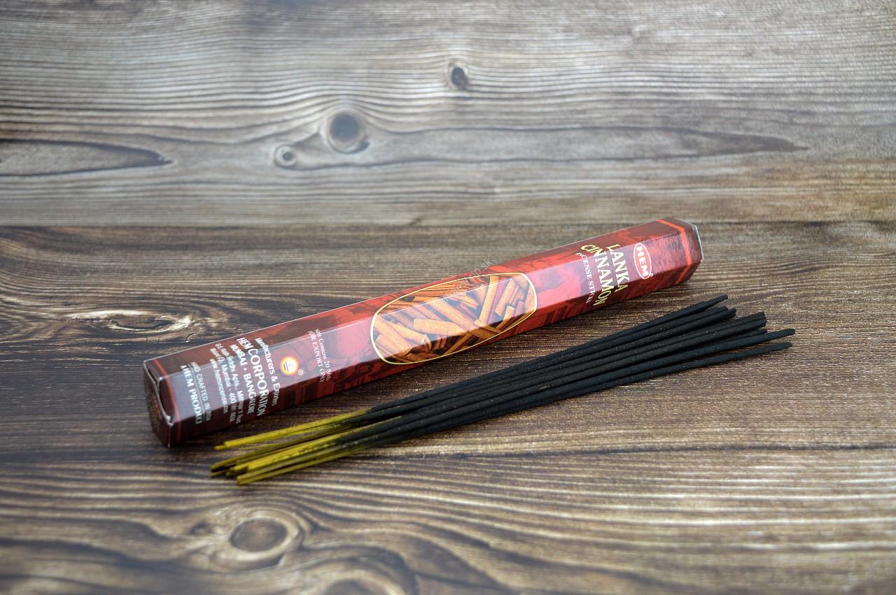 Vonné tyčinky - HEM- Škorica Srí Lanka 20ks