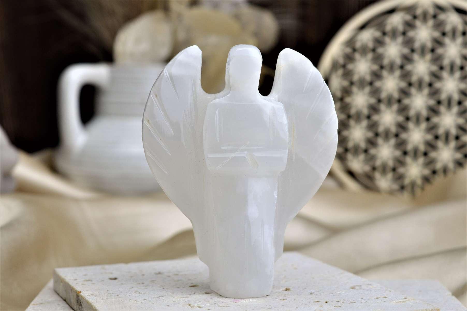 Anjelik Šťastia a Ochrany ZLATÝ ÓNYX / Aragonit Malý 1