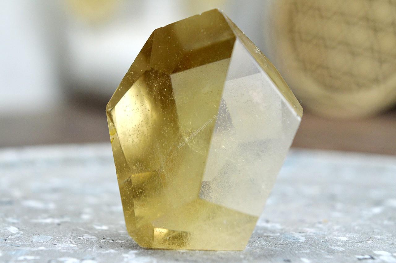 Diamant z pravého CITRÍNU #2- Hojnosť, Radosť, Šťastie, Zdravé trávenie, Znižuje Strach a Obavy