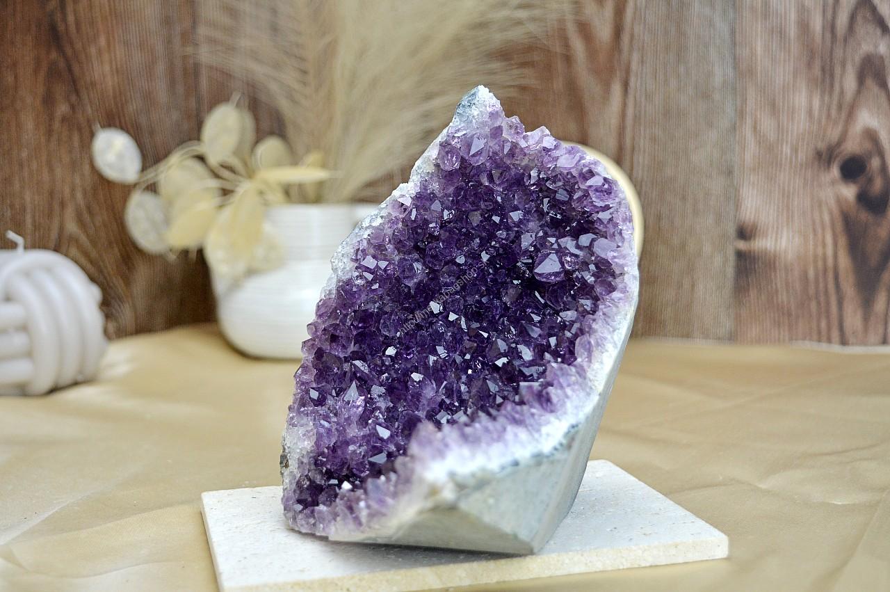 AMETYSTOVÁ drúza #15 Božskosť, Intuícia, Rovnováha, pokojný Spánok - 1,3 kg Extra kvalita – Obrázok 2