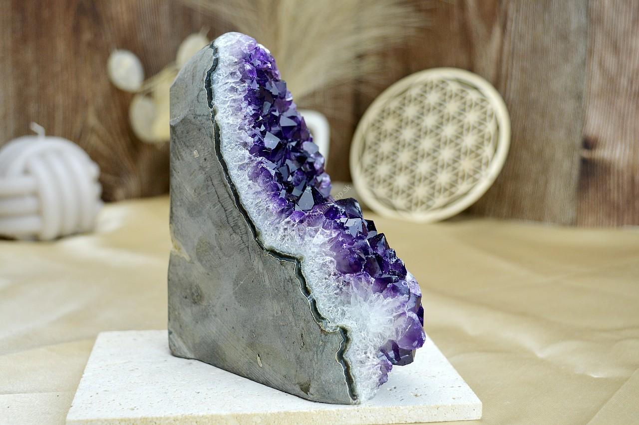 AMETYSTOVÁ drúza #7- Božskosť, Intuícia, Rovnováha, pokojný Spánok 1,18kg Extra Kvalita – Obrázok 2