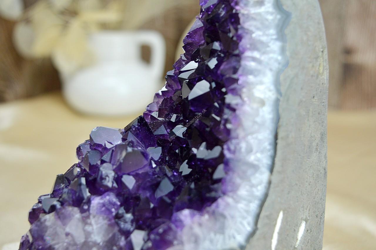 AMETYSTOVÁ drúza #7- Božskosť, Intuícia, Rovnováha, pokojný Spánok 1,18kg Extra Kvalita – Obrázok 3