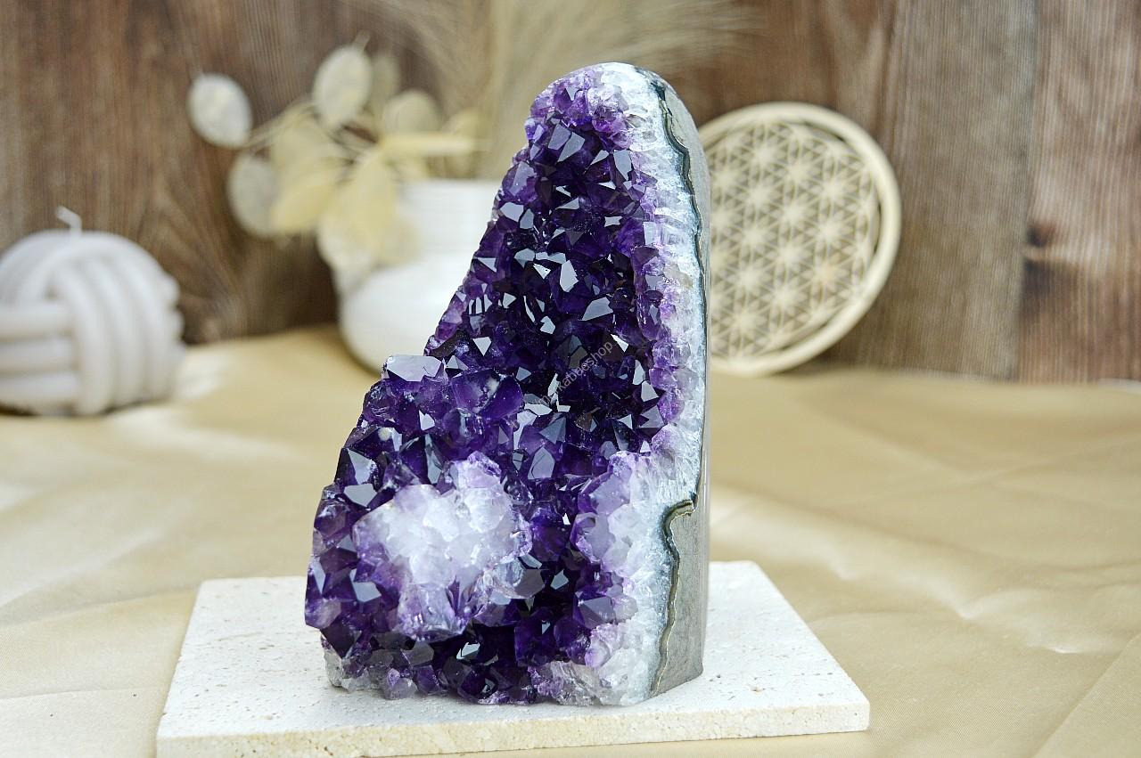 AMETYSTOVÁ drúza #7- Božskosť, Intuícia, Rovnováha, pokojný Spánok 1,18kg Extra Kvalita – Obrázok 4
