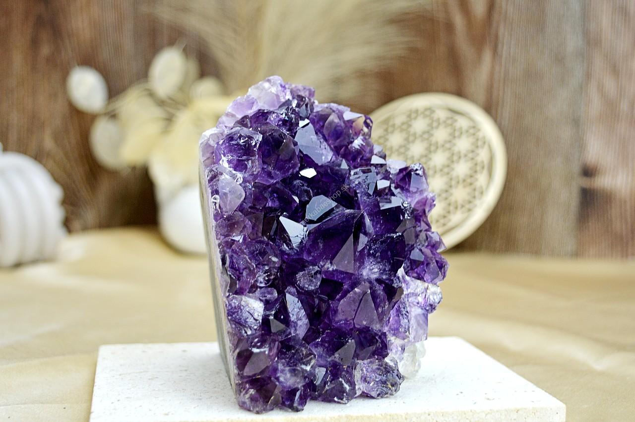 AMETYSTOVÁ drúza #1- Božskosť, Intuícia, Rovnováha, pokojný Spánok - Extra kvalita Uruguay