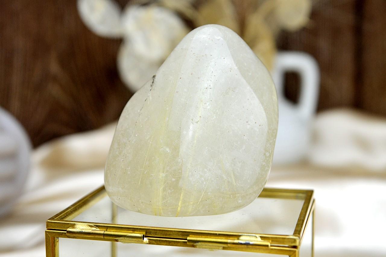 Jumbo XXXL SAGENIT/KRIŠTÁĽ S RUTILOM #1 – Urýchlenie manifestácie, Ochrana, Intuícia, Pokoj