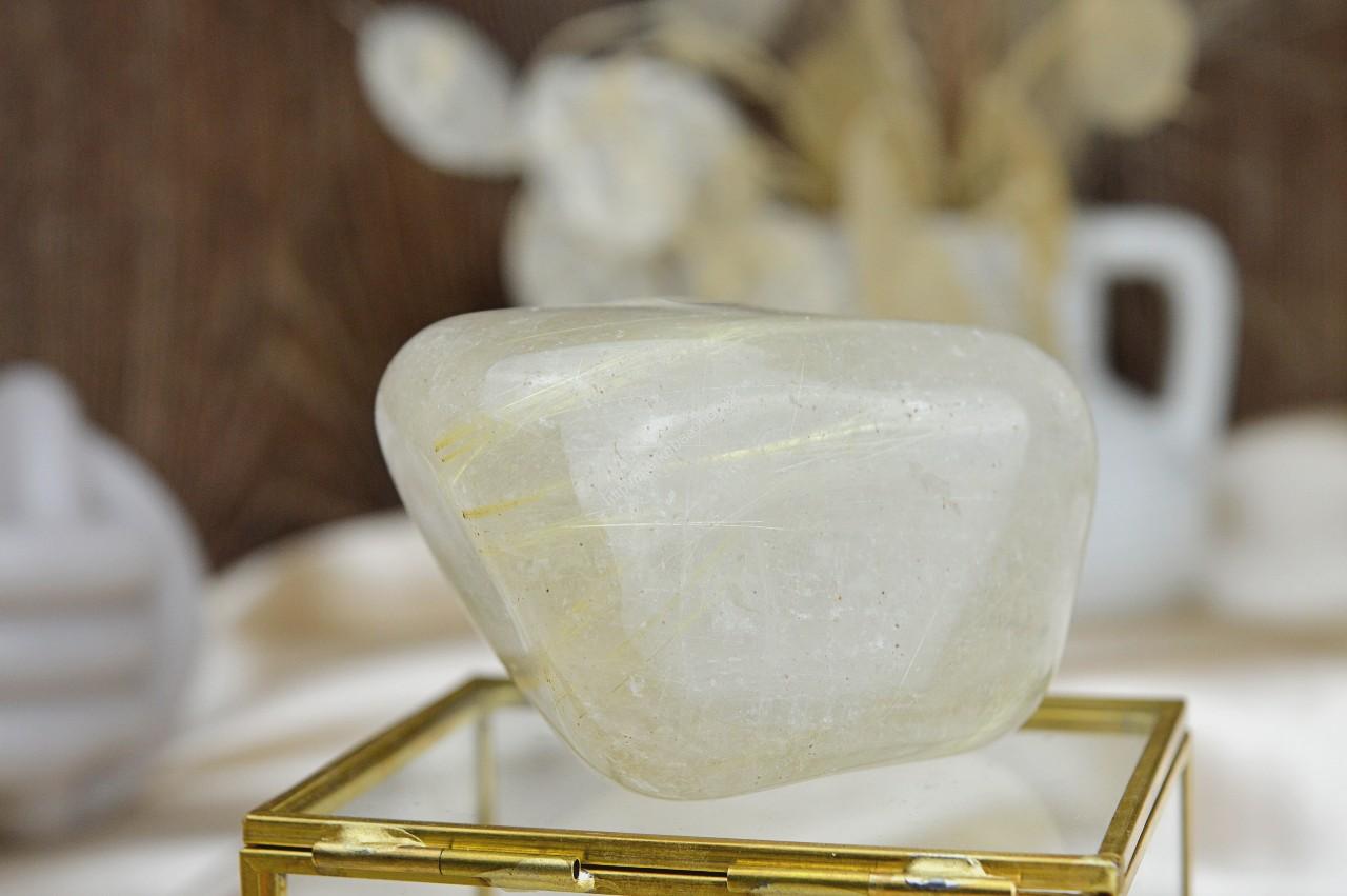 Jumbo XXXL SAGENIT/KRIŠTÁĽ S RUTILOM #1 – Urýchlenie manifestácie, Ochrana, Intuícia, Pokoj – Obrázok 2