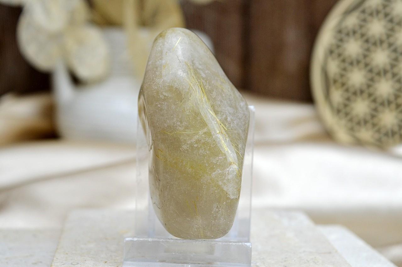 Jumbo XXXL SAGENIT/KRIŠTÁĽ S RUTILOM #2 – Urýchlenie manifestácie, Ochrana, Intuícia, Pokoj – Obrázok 2