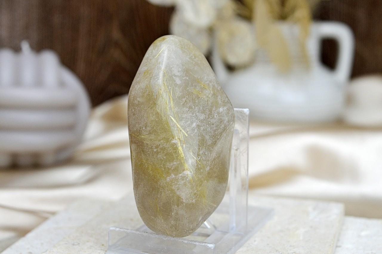 Jumbo XXXL SAGENIT/KRIŠTÁĽ S RUTILOM #2 – Urýchlenie manifestácie, Ochrana, Intuícia, Pokoj