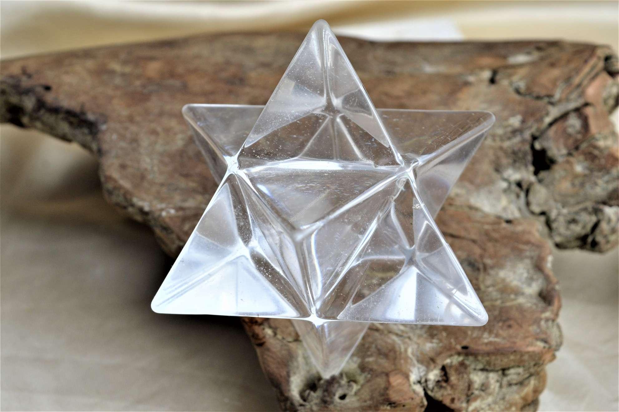 Merkaba z KRIŠTÁĽU 10 cm – Obrázok 3