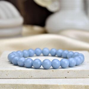 ANGELIT Anjelské spojenie 8mm - Mier, Sebavedomie, Znovuzrodenie, objavenie Skrytej sily AAA kvalita