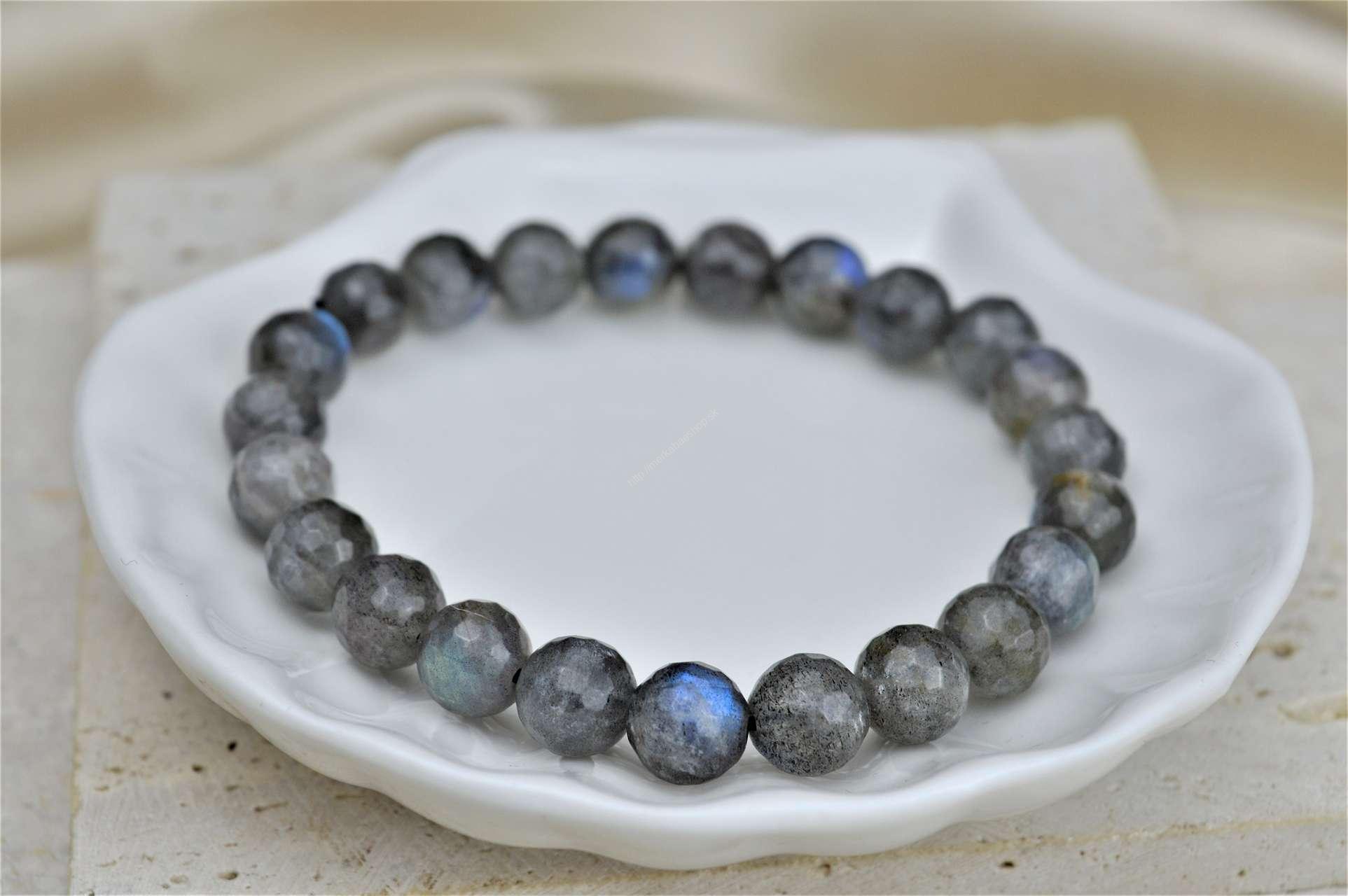 Fazetovaný LABRADORIT- Intuícia, Ochrana, Premena, Napredovanie, Prekonanie prekážok AAA Kvalita