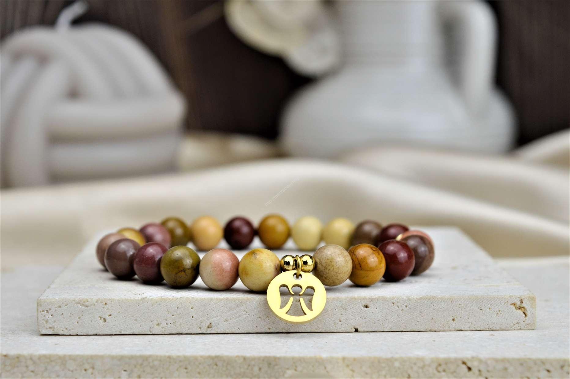 Jaspis MOKAIT - Kreativita, Zmena, Sebahodnota, Radosť AAA Kvalita