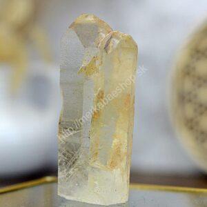 Surový hrot/obelisk z pravého CITRÍNU #7- Hojnosť, Radosť, Šťastie, Zdravé trávenie, Znižuje Strach a Obavy