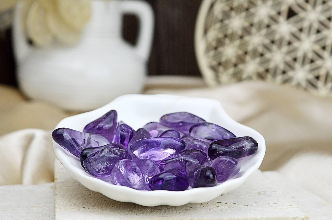 Kamienky AMETYST #S - Božskosť, Intuícia, Rovnováha, pokojný Spánok