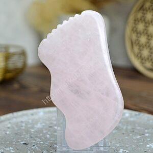 Masážny kameň Gua-Sha RUŽENÍN Veľká "Vlna"