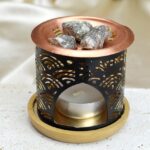 Kadidelnica/difúzer na pálenie kadidiel na čajovom kahanci