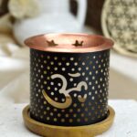 Kadidelnica/difúzer ÓM na pálenie kadidiel na čajovom kahanci